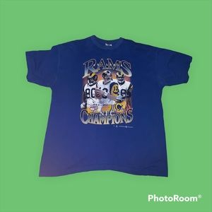 vintage st. louis rams t shirt